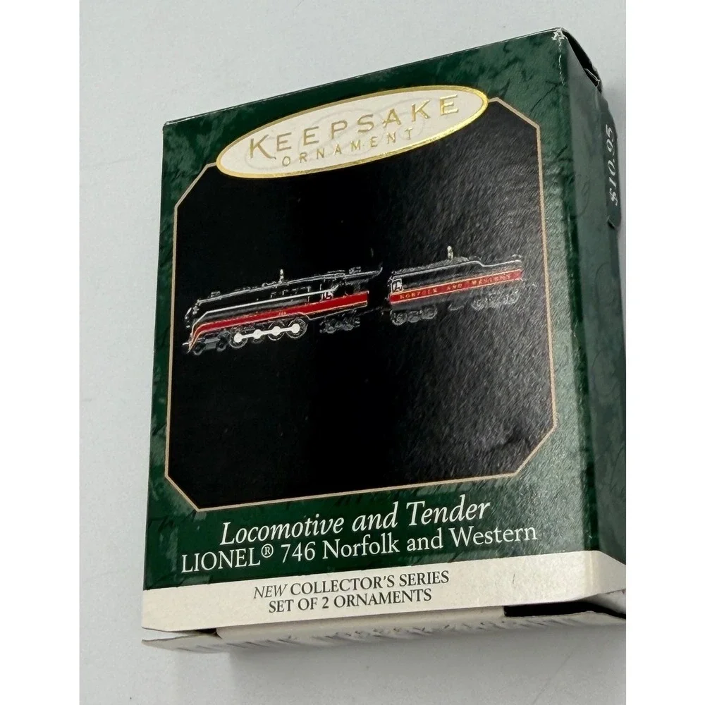 Hallmark Lionel 746‎ Norfolk Western Locomotive Tender Ornament 1999